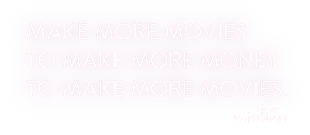 Make More Movies to Make More Money