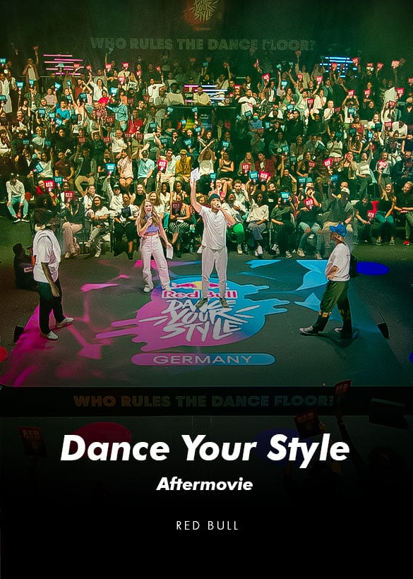Das Cover von dem Eventfilm für Red Bull Dance Your Style