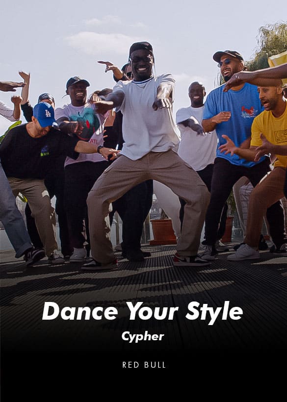 Das Cover von dem Eventfilm Cypher für Red Bull Dance Your Style