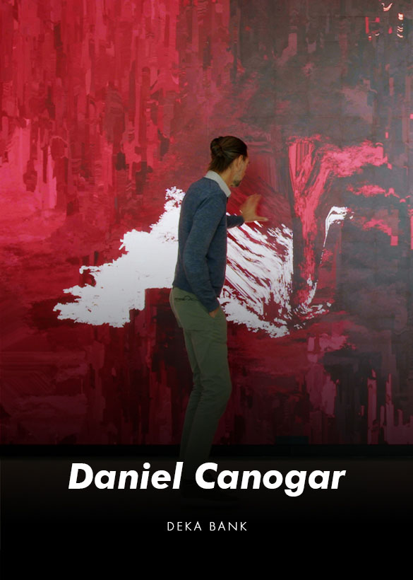 Das Cover von dem Imagefilm von dem Künstler Daniel Canogar