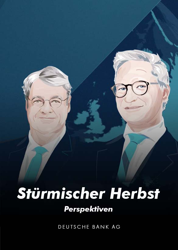 Das Cover von dem Konferenz Livestream der Deutschen Bank Stürmischer Herbst