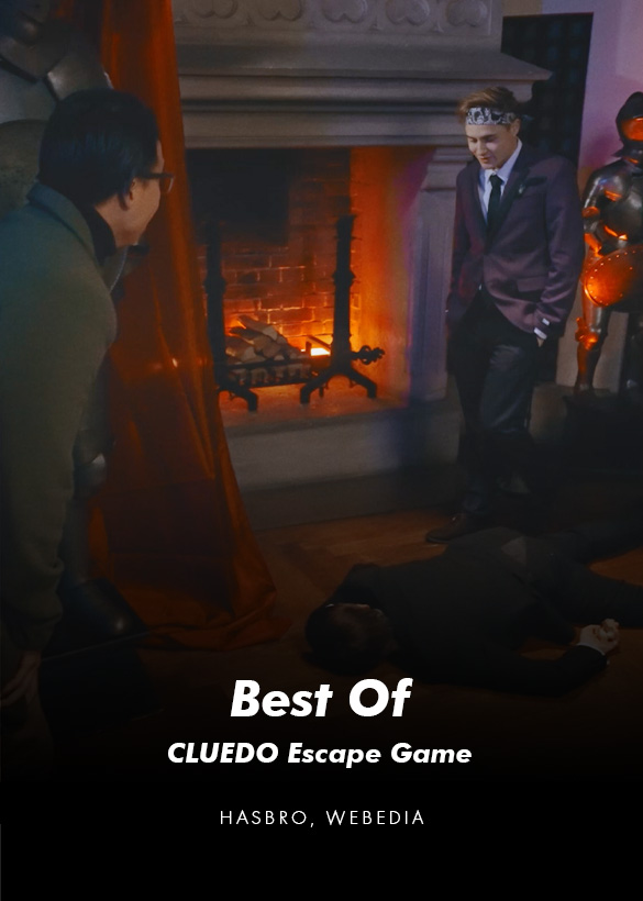 Das Cover zur Influencer Kampagne für CLUEDO Escape Game Best of