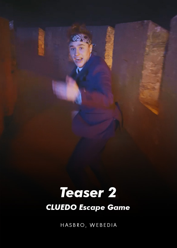Das Cover zur Influencer Kampagne für CLUEDO Escape Game Teaser 2