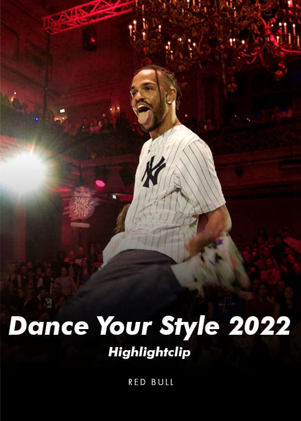 Das Cover der Live Streaming Produktion von Red Bull Dance your Style 2022