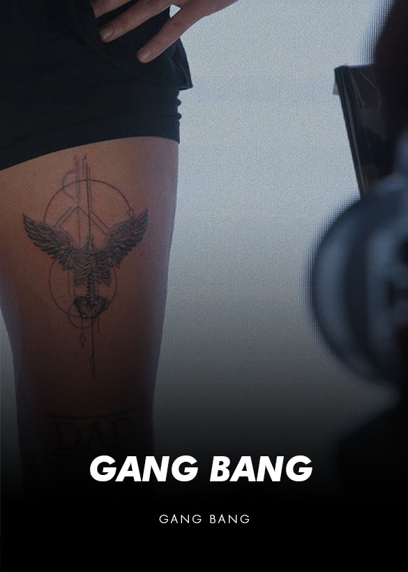 Das Cover von dem Imagefilm für das Tattoostudio GangBang